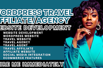 wordpress travel affiliate website travel website travel affiliate agency websit