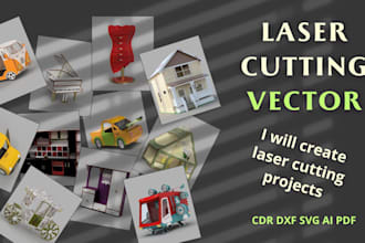 create a laser cutting project from your idea
