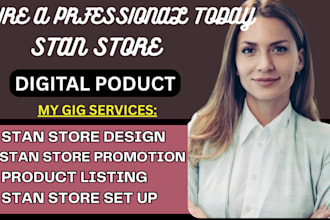 set up your stan store with funnels, automations, and product uploads
