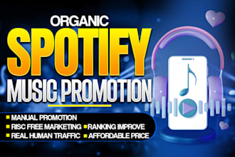 create ads to promote your spotify music growth streams and listeners