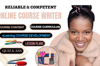 build an exclusive course curriculum course content development