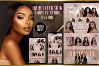 hair extension shopify store hair extension website hair extension shopify store