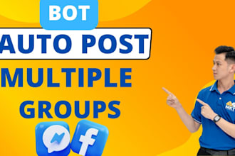 develop professional facebook, twitter, social media auto posting bot