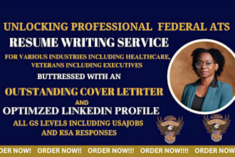 do ats federal resume writing government CEO cfo resume veteran ses ksa response