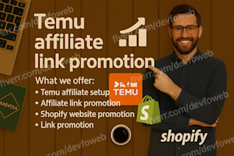 promote affiliate temu, clickbank link, affiliate marketing