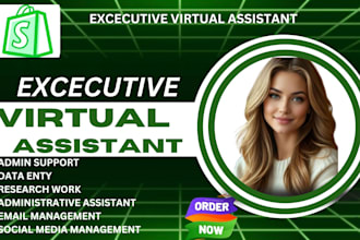 be your personal assistant administrative virtual assistant executive