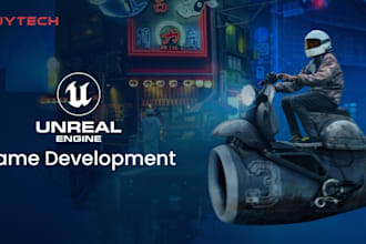 build unreal engine game, multiplayer game, unreal engine map development