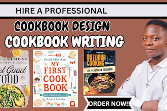 write quality cookbook recipe book, cookbook design, cookbook formatting, ebook