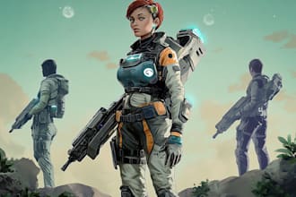 create a full fledged fantasy or science fiction character