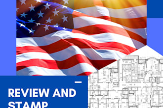 provide usa pe stamp, texas stamp, ohio, architectural stamp for city permit