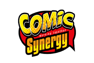 design aesthetics unique comic synergy logo