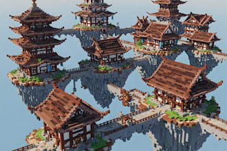 epic custom minecraft builds by an experienced professional builder