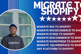 migrate any ecommerce website to shopify store