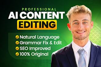 edit and humanize your ai content in german and english