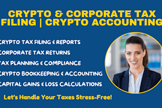do crypto tax, corporate tax, crypto accounting, tax return