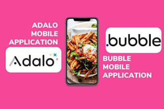 be bubble io adalo glide buildfire saas mvp website mobile web app developer pro