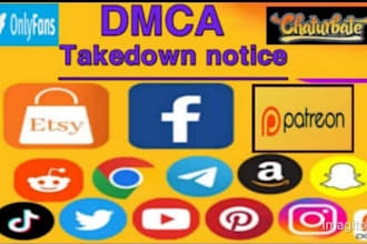 remove infringing, copyright, leaked, defaming, negative, harassing, dmca, posts