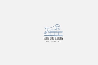 do modern and innovative unique film logo design