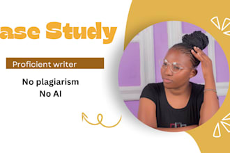 do an urgent case study and research analysis writing