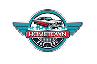 design classic car wash logo