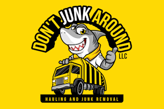 design cool hip junk removal business logo