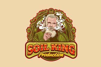 design artwork cannabis products brand logo