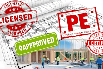 provide usa pe stamp, florida stamp, ohio, architectural stamp for city permit