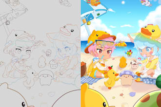 color or shade your drawings