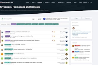 develop a competition website, legal raffle website, event giveaway website