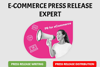 do ecommerce PR distribution for product launch, storytelling, and marketing