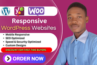 concevoir, développer, construire, cloner, un site web wordpress responsive