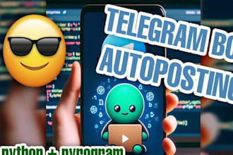 do telegram automation with advance processing