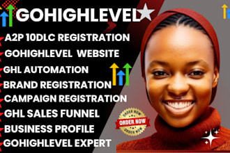 gohighlevel website a2p 10dlc registration verification salesfunnel ghl a2p twil