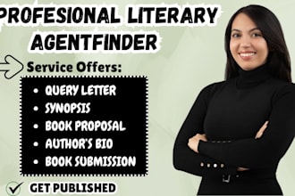 find active literary agent for your memoir fiction nonfiction book children book