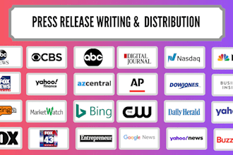 do press release, press release distribution, press release writing and yahoo PR