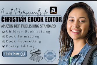 edit typeset format poetry nonfiction christian book children book layout design