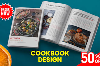 do cookbook design and cookbook formatting