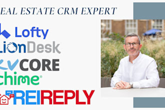 setup lofty CRM, sierra interactive, real geeks, rei reply, kv core, idx website