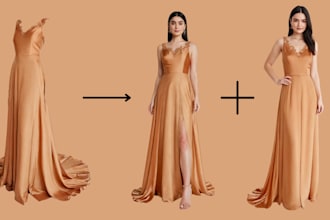create an ai model for fashion photography and products