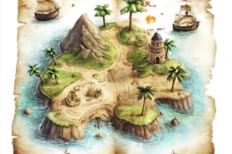 do your professional fantasy world, regional, city map