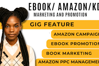do ebook marketing and book marketing using  amazon advertising, amazon KDP ads