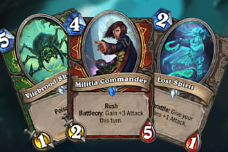 design trading card game, trading card game template, card frame game for you
