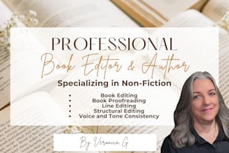 professionally proofread and edit your book or ebook