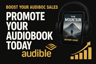 market your amazon acx audible audiobook to improve visibility and sales