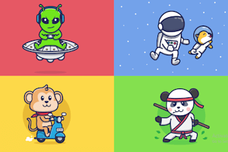 character, mascot, animal cartoon