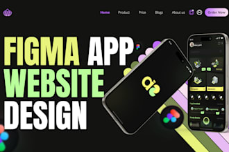 create figma design, figma app design, figma website design
