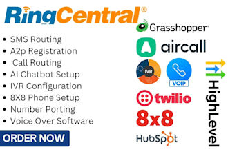 ringcentral ivr twilio ivr aircall 3cx vicidial freepbx vitalpbx asterisk setup