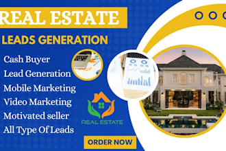 real estate leads generation with skip tracing ,motivated seller leads