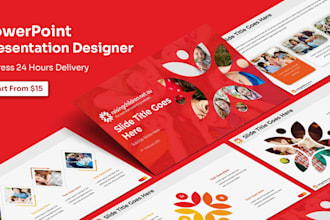 create a high quality powerpoint presentation and pitch deck design