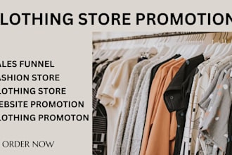 skyrocket clothing store,clothing brand marketing shopify etsy website promotion